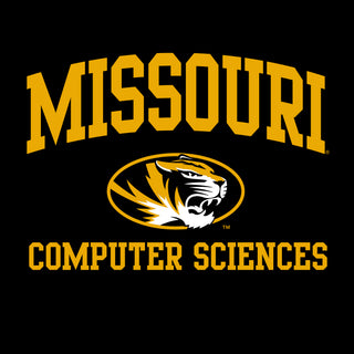 Missouri Tigers Arch Logo Computer Science T-Shirt - Black