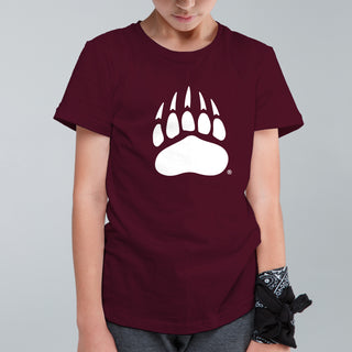 Montana Grizzlies Primary Logo Youth T-Shirt - Maroon