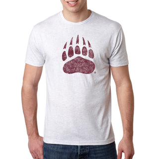 Montana Grizzlies Primary Logo Distressed Triblend T-Shirt