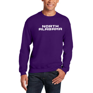 North Alabama Basic Block Crewneck - Purple