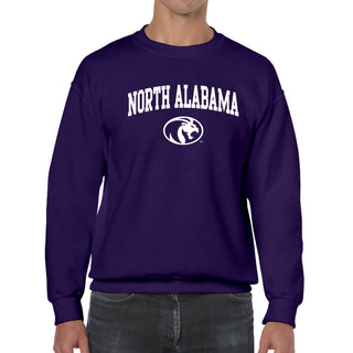 North Alabama Arch Logo Crewneck - Purple