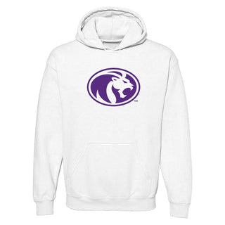 North Alabama Primary Logo Hoodie - White