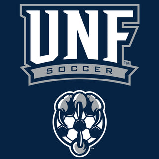 North Florida Ospreys Arch Logo Soccer T-Shirt - Navy