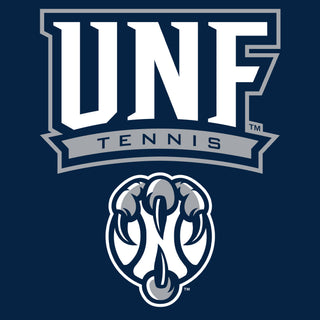 North Florida Ospreys Arch Logo Tennis Long Sleeve T-Shirt - Navy