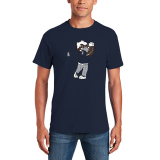 North Florida Ospreys Golf Mascot T-Shirt - Navy