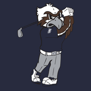 North Florida Ospreys Golf Mascot T-Shirt - Navy