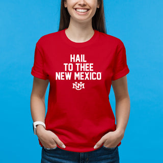 New Mexico Lobos Fight Song Sport T-Shirt - Red