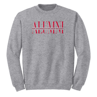 New Mexico Lobos Classic Alumni Sweatshirt - Sport Grey