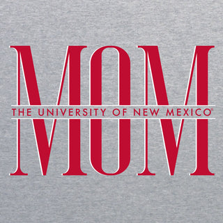 New Mexico Lobos Classic Mom T-Shirt - Sport Grey