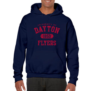 Dayton Athletic Arch Hoodie - Navy