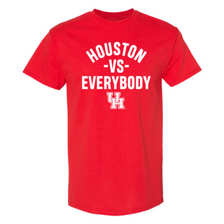 Houston Vs Everybody T-Shirt - Red