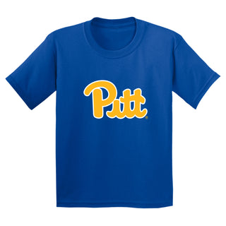 Pittsburgh Panthers Primary Logo Youth T-Shirt - Royal