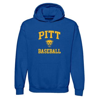 Pittsburgh Arch Logo Baseball Hoodie - Royal