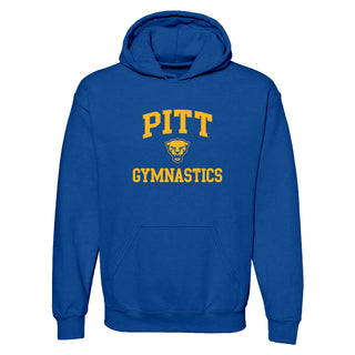 Pittsburgh Arch Logo Gymnastics Hoodie - Royal