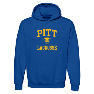 Pittsburgh Arch Logo Lacrosse Hoodie - Royal
