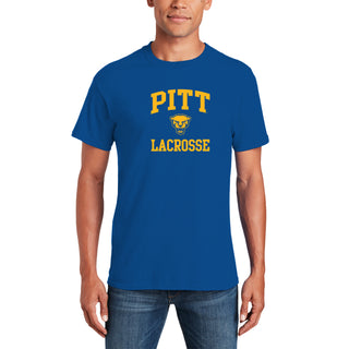 Pittsburgh Arch Logo Lacrosse T-Shirt - Royal