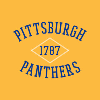Pittsburgh Faux Stitch Arch Hoodie - Gold