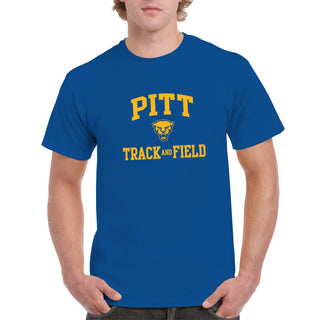 Pittsburgh Arch Logo Track & Field T-Shirt - Royal
