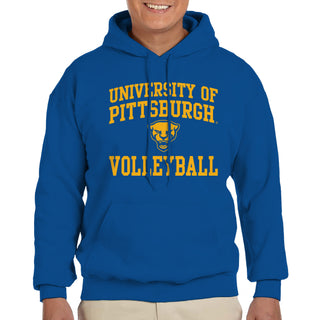 Pittsburgh Arch Logo Volleyball Hoodie - Royal