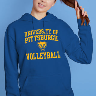 Pittsburgh Arch Logo Volleyball Hoodie - Royal