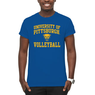 Pittsburgh Arch Logo Volleyball T-Shirt - Royal