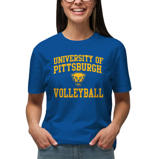 Pittsburgh Arch Logo Volleyball T-Shirt - Royal