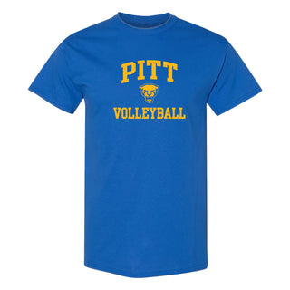 Pittsburgh Arch Logo Volleyball T-Shirt - Royal