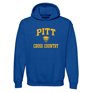 Pittsburgh Arch Logo Cross Country Hoodie - Royal