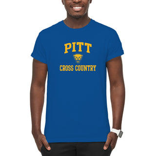 Pittsburgh Arch Logo Cross Country T-Shirt - Royal