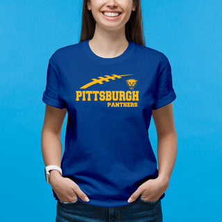 Pittsburgh Panthers Football Horizon T-Shirt - Royal