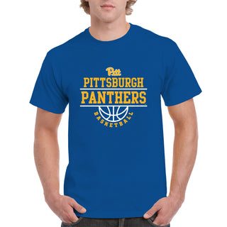 Pittsburgh Panthers Basketball Peak T-Shirt - Royal