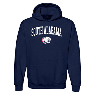 South Alabama Jaguars Arch Logo Hoodie - Navy