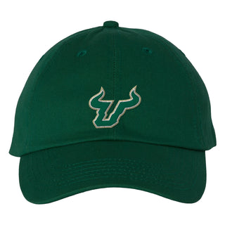 South Florida Bulls Primary Logo Dad Hat - One Size - Forest