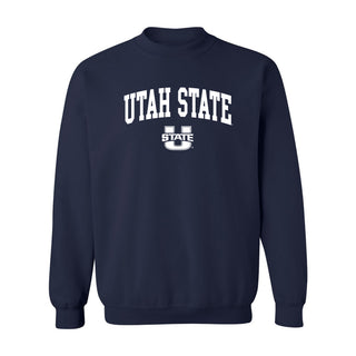 Utah State Aggies Arch Logo Crewneck