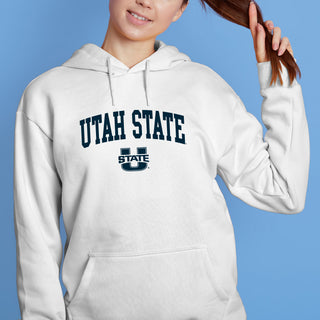 Utah State Aggies Arch Logo Hoodie