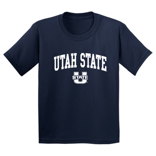 Utah State Aggies Arch Logo Youth T-Shirt