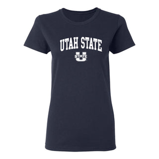 Utah State Aggies Arch Logo Womens T-Shirt