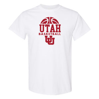 Utah Utes Basketball Hype T-Shirt - White