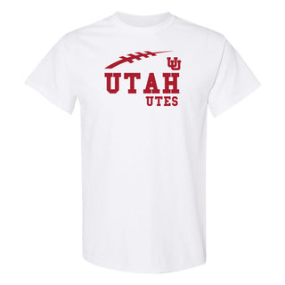 Utah Utes Football Horizon T-Shirt - White