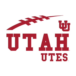 Utah Utes Football Horizon T-Shirt - White