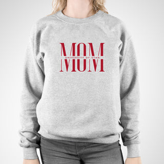 Utah Classic Mom Crewneck - Sport Grey