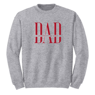 Utah Classic Dad Crewneck - Sport Grey