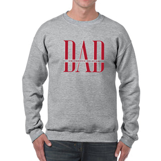Utah Classic Dad Crewneck - Sport Grey