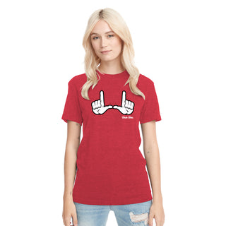 Utah Utes Hand Sign NLA Triblend T-Shirt