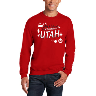 All I Want for Christmas is Utah Crewneck - Red