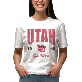 Utah Utes Giving Noise T-Shirt - White