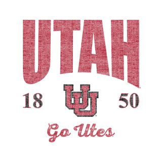 Utah Utes Giving Noise T-Shirt - White