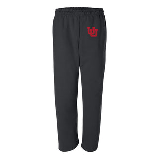 Utah Utes Primary Logo Sweatpants - Black
