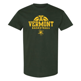 Vermont Basketball Hype T-Shirt - Forest