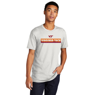 Virginia Tech Split Bar NLA T-Shirt - White